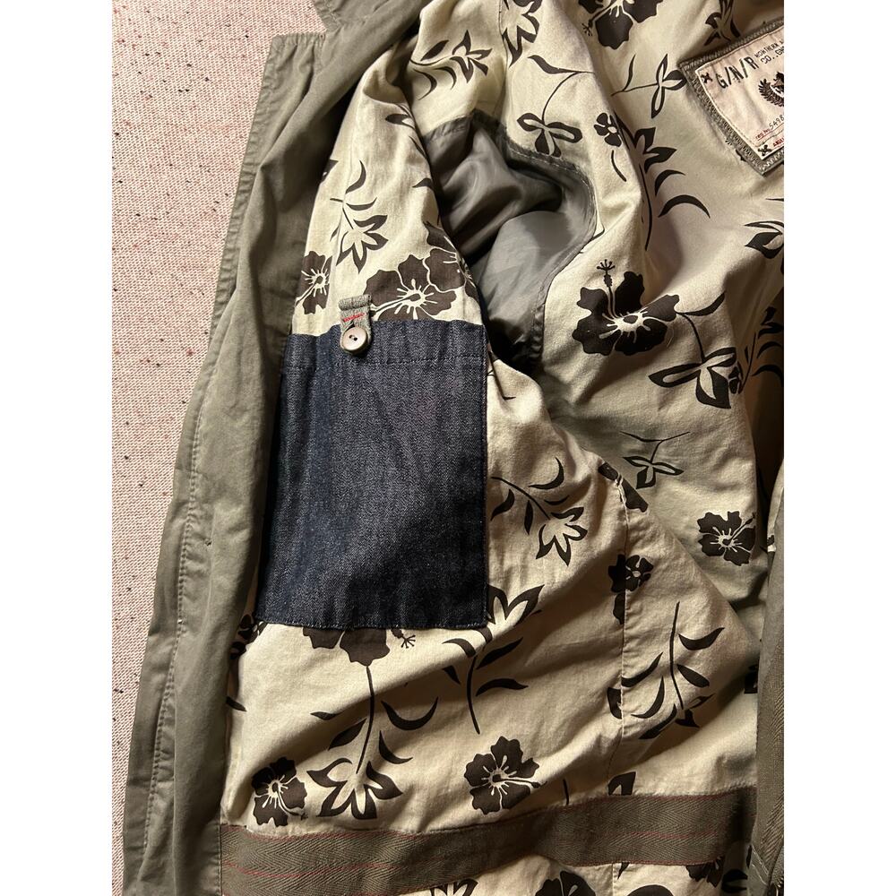 Angelo Litrico Military Style Jacket Green XXL - Picture 8 of 10